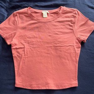 Women’s short sleeve crop top